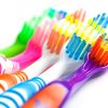 Multicolored Toothbrushes