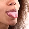 Woman Sticking Out Tongue