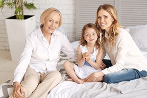 Grandmother, Mother & Daughter